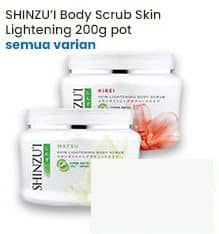 200 gr SHINZU'I Body Scrub Skin Lightening Semua Varian 200 gr Semua Varian