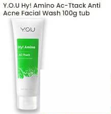 100 gr Y.O.U Hy! Amino Ac-Ttack Anti Acne Facial Wash Original 100 gr Original