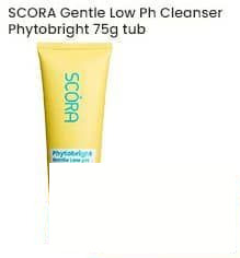 SCORA Gentle Low Ph Cleanser Phytobright 75 gr