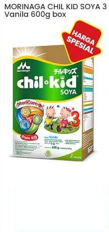 Morinaga 600 gr Chil Kid Soya 3 Vanila 600 gr Vanila