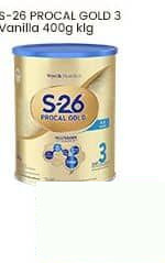 400 gr S-26 Procal Gold 3 Vanila 400 gr Vanila