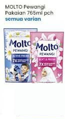Molto 765 ml Pewangi Pakaian Semua Varian 765 ml Gentle Fresh, Active Fresh, Sports Fresh, Hijab Soft Fresh