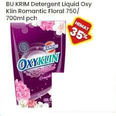 750 ml BU KRIM Detergent Liquid Oxy Klin Romantic Floral 750 ml Romantic Floral