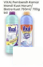 Vixal 750 ml Pembersih Kamar Mandi Kuat Harum Ekstra Kuat 750 ml Kuat Harum, Ekstra Kuat