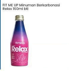 FIT ME UP Minuman Berkarbonasi Relax 160 ml