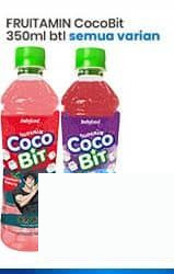 350 ml FRUITAMIN CocoBit Semua Varian 350 ml Coco, Guava, Lychee, Mango, Peach, Splash Coco, Splash Lychee, Splash Guava, Splash Mango, Splash Peach