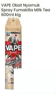 600 ml VAPE Obat Nyamuk Spray Fumakilla Milk Tea 600 ml Fumakilla Milk Tea