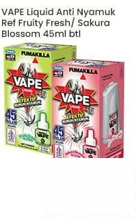 45 ml VAPE Liquid Anti Nyamuk Refill Fruity Fresh Sakura Blossom 45 ml Sakura Blossom, Fruity Fresh