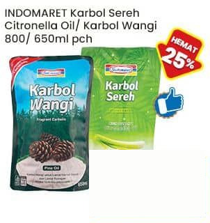 INDOMARET Karbol Sereh Citronella Oil Karbol Wangi 650 ml