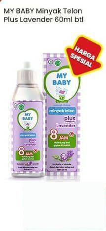 My Baby 60 ml Minyak Telon Plus Lavender 60 ml Lavender