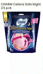 CHARM Celana Safe Night 2 pcs