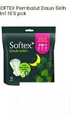 Softex 16 pcs Pembalut Daun Sirih 3in1 16 pcs 3 In 1