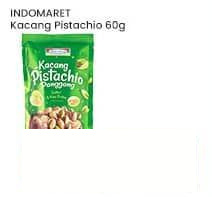 INDOMARET Kacang Pistachio Original 60 gr