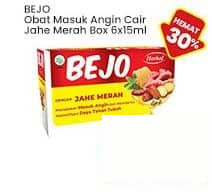 per 6 sachet 15 ml BEJO Obat Masuk Angin Cair Jahe Merah Jahe Merah 15 ml
