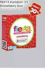 FIESTA Kondom Stroberi 3 pcs