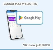 GOOGLE PLAY V-Electric Digital Voucher 1 pcs