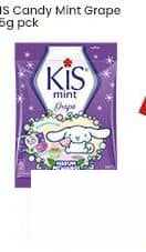 KIS 75 gr Candy Mint Grape 75 gr
