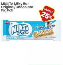 Milkita 15 gr Milky Bar Original Cokelat 15 gr Original
