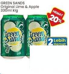 Green Sands 330 ml Minuman Kaleng Jeruk Nipis & Apel 330 ml Jeruk Nipis Apel