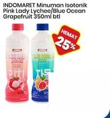 INDOMARET Minuman Isotonik Pink Lady Leci Blue Ocean Grapefruit 350 ml
