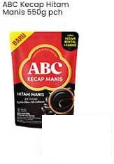 ABC 550 gr Kecap Hitam Manis Hitam Manis 550 gr