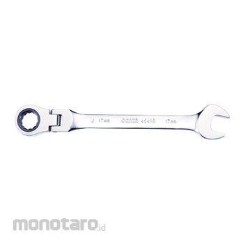 SATA Ratcheting Combination Wrench Flex Head (Kunci Ring Pas) 46409 18mm 1pc