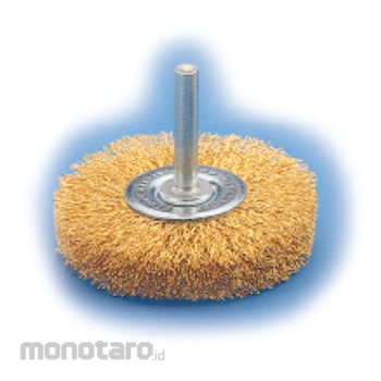 Union Mounted Wheel Brush Wire (SW) (Mata Bor Sikat Kawat) SWP-40 100mm-4inchx25mm 1pc