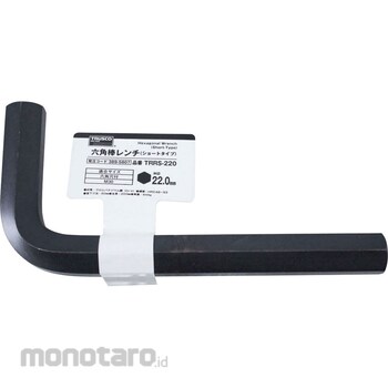 TRUSCO Hex Key Short Arm (Kunci L) TRRS220 1unit
