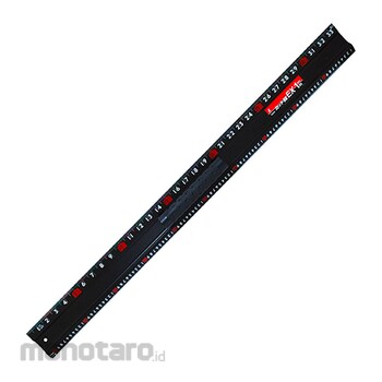Shinwa Rules Aluminium Cutting Ruler (Penggaris Potong) 65035 1.5m 1unit