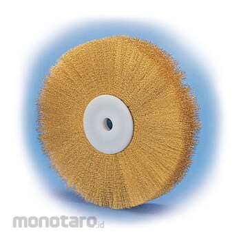 Union Wheel Brush Stainless Steel Wire (PWS) (Sikat Kawat Piring) PWS-80 200mm-8inchx50mm-2inch 1pc