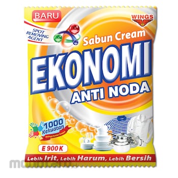 Ekonomi Sabun Krim Anti Noda E 900K Sachet 380g 1pc