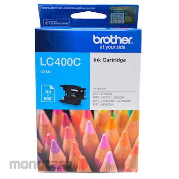 Brother Ink Cartridge LC-400 (Tinta Printer) Cyan 1pc