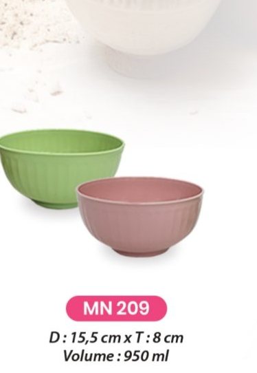 Mangkok - MN 209 (Paket Isi 2 PCS)