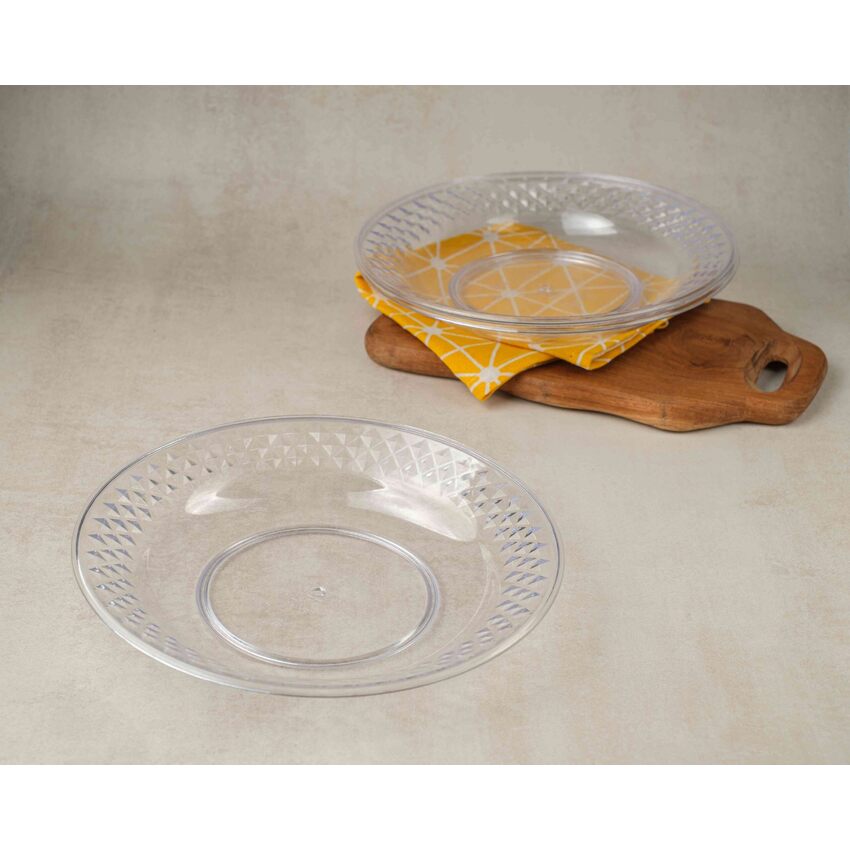 Piring Makan Diamond - PMUD 181 (Paket Isi 2 PCS)