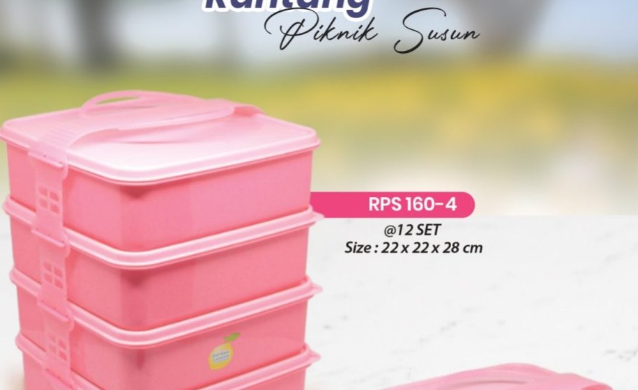 Rantang Piknik SS-4 - RPS 160-4