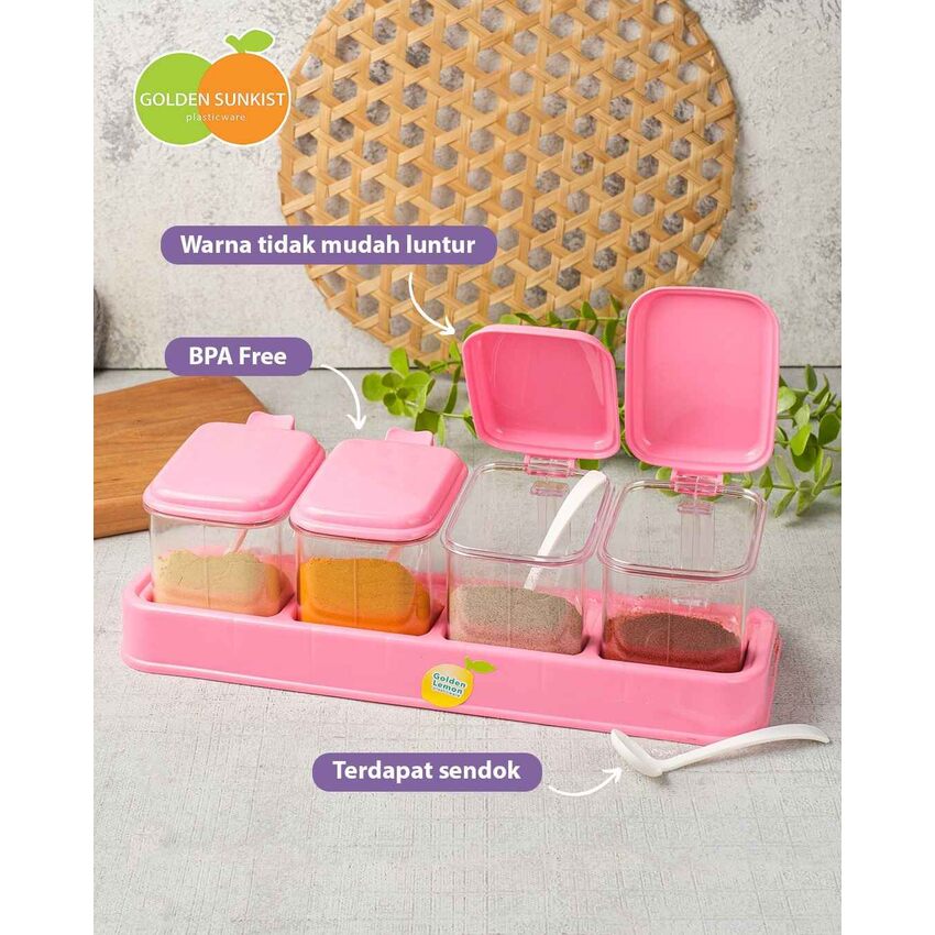 Tempat Garam 4 Pcs - TGM 149-4