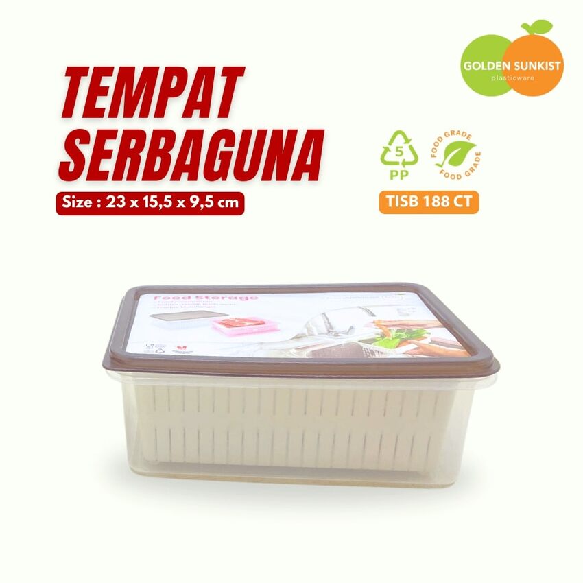 Tempat Ikan Saringan Besar Pink - TISB 188