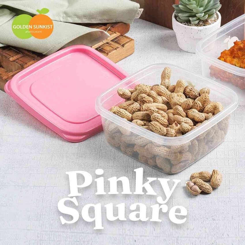 Tempat Kue Segi - TKSK 185 (Paket Isi 2 SET)