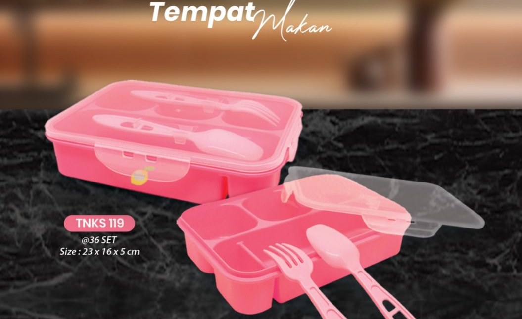 Tempat Nasi Kotak Sendok - TNKS 119