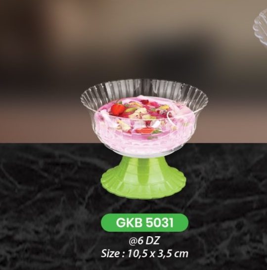 Gelas Kristal Buah - GKB 5031 (Paket Isi 2 PCS)