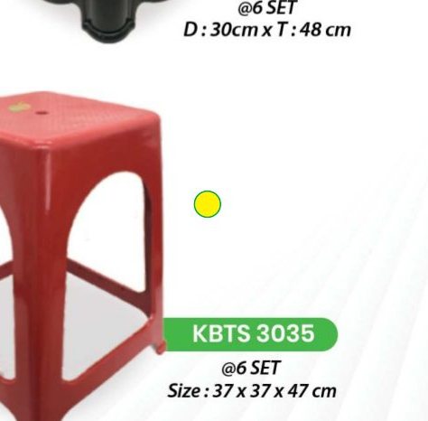 Kursi Bakso Merah - KBTS 3035