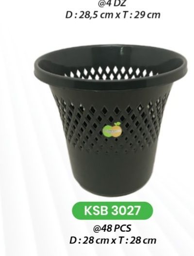 Tempat Sampah Abu-Abu - KSB 3027