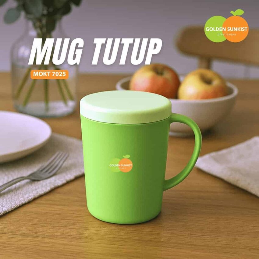 Mug tutup - MOKT 7025 (Paket Isi 2 SET)