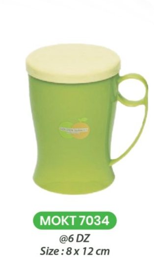 Mug tutup - MOKT 7034 (Paket Isi 2 SET)
