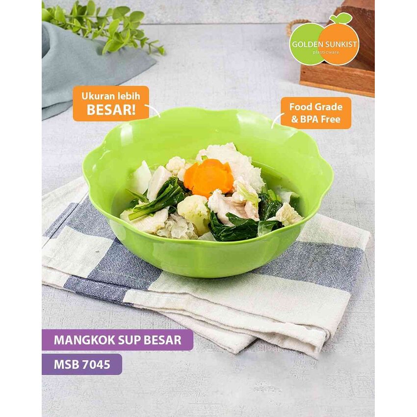 Mangkok Soup Besar - MSB 7045 (Paket Isi 2 PCS)