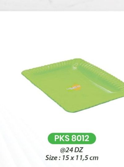Piring Kue Segi - PKS 8012 (Paket Isi 4 PCS)