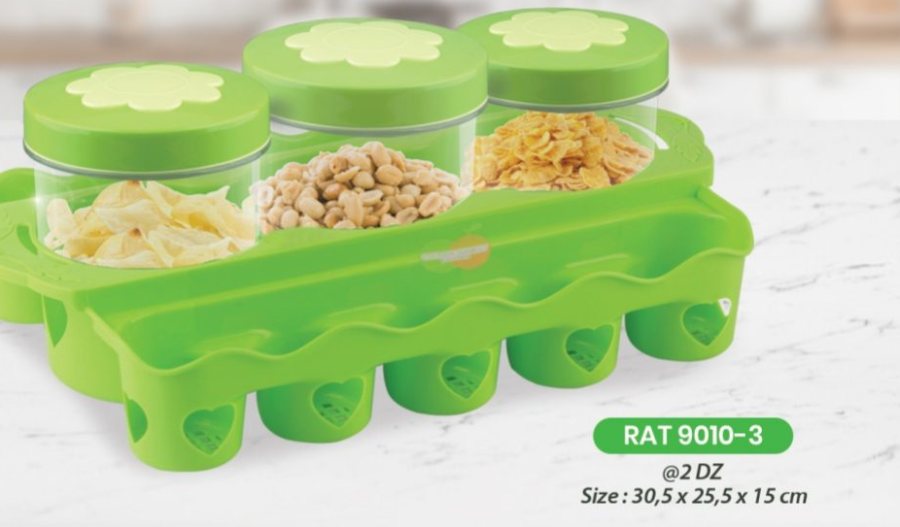 Rak Aqua dan Toples 3 - RAT 9010-3
