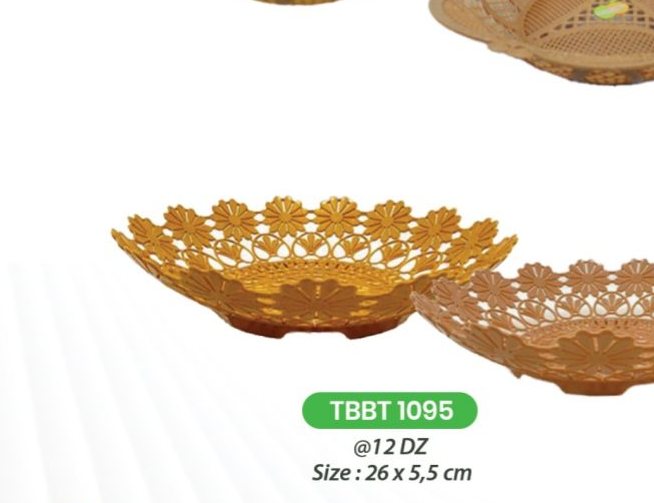 Tempat Buah Bulat - TBBT 1095 (Paket Isi 2 SET)