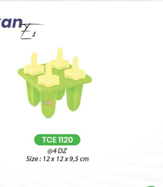 Tempat Cetakan Ice Cream - TCE 1120 (Paket Isi 2 SET)