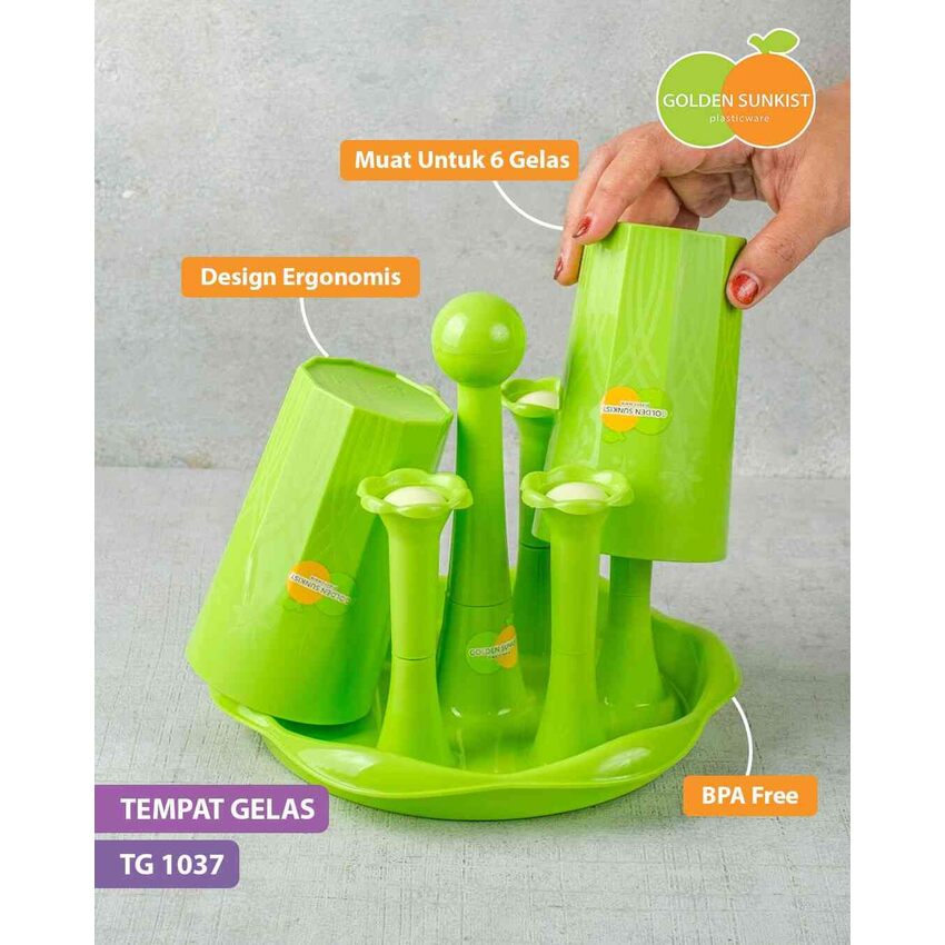 Tempat Gelas 6 Pcs - TG 61037